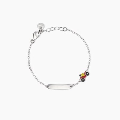 Mabina - Bracciale Moto-Tag - Argento 925 - Smalto