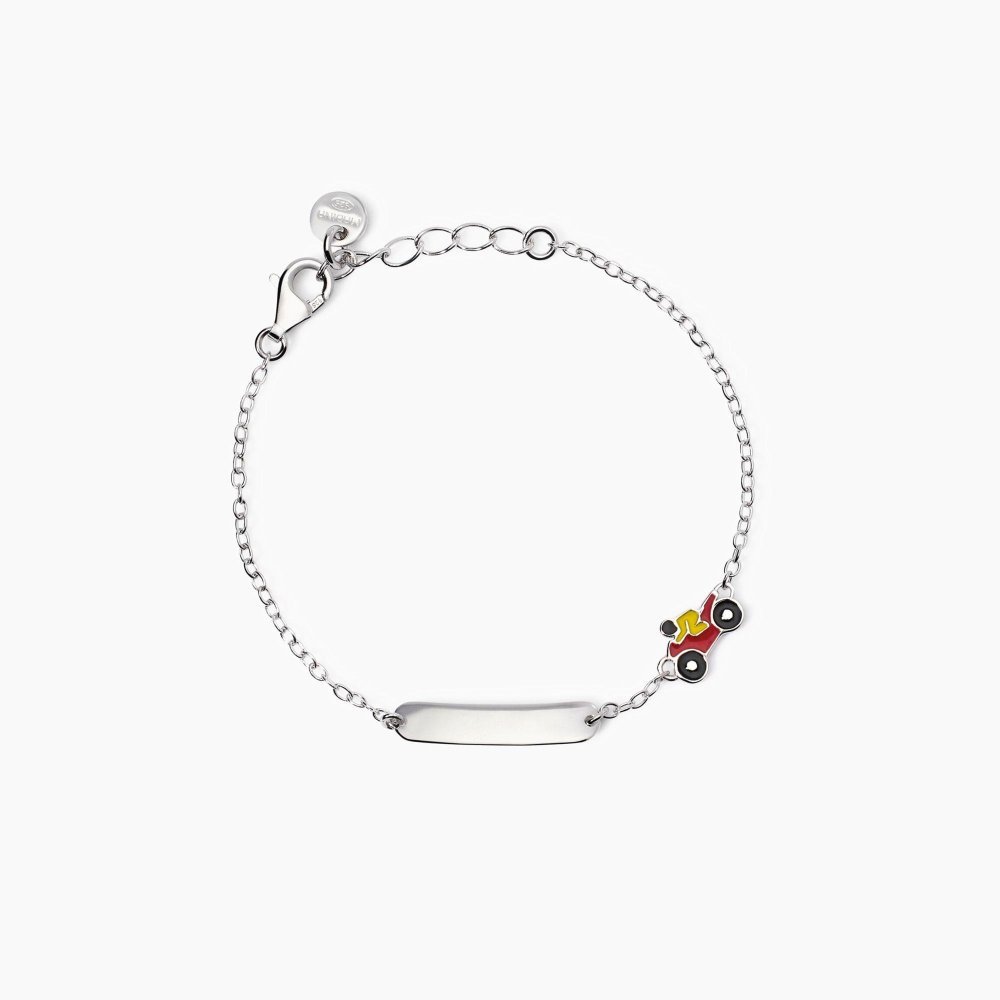 Mabina - Bracciale Moto-Tag - Argento 925 - Smalto