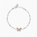 Mabina - Bracciale Butterfly - Argento 925 - Farfallina Smaltata