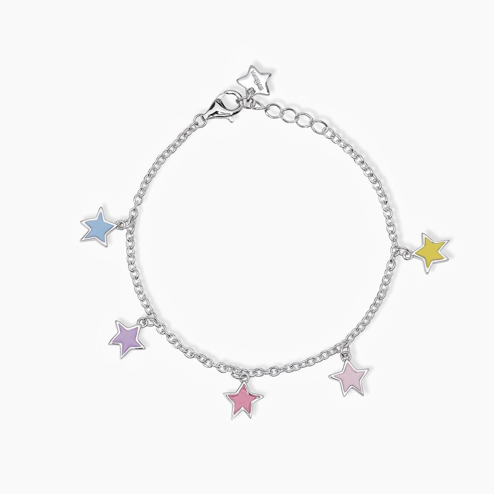 Mabina - Bracciale Stella Stellina - Argento - Stelle Pendenti