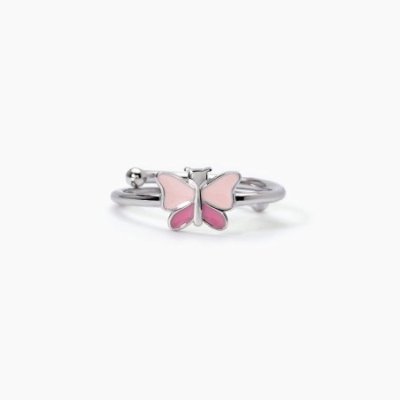 Mabina - Anello Butterfly - Argento 925 - Farfallina Smaltata