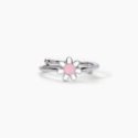 Mabina - Anello Daisy - Argento 925 - Margheritina Smaltata