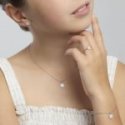 Mabina - Anello Daisy - Argento 925 - Margheritina Smaltata