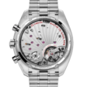 Omega - Speedmaster Fasi Lunari Meteorite - Acciaio - Nero