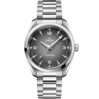 Omega - Seamaster Railmaster 38 Mm - Acciaio - Quadrante Grigio