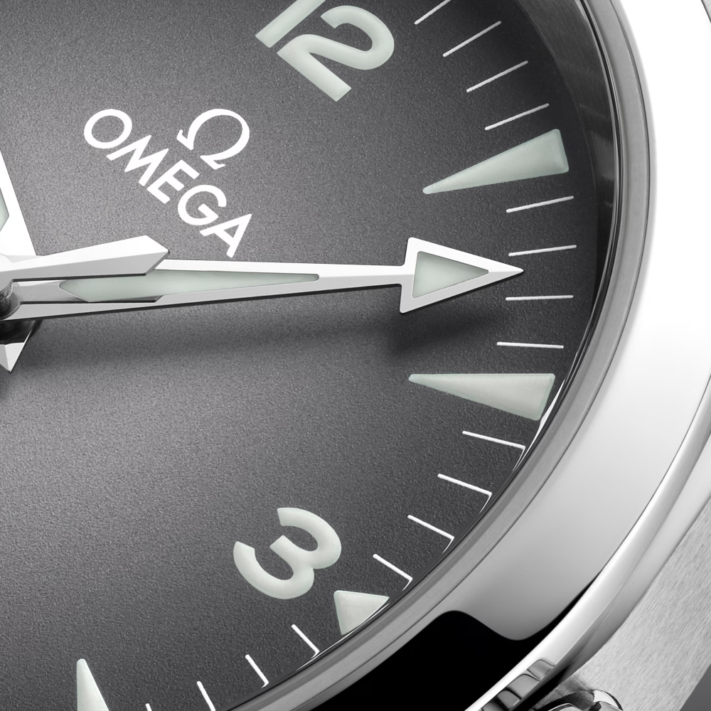 Omega - Seamaster Railmaster 38 Mm - Acciaio - Quadrante Grigio