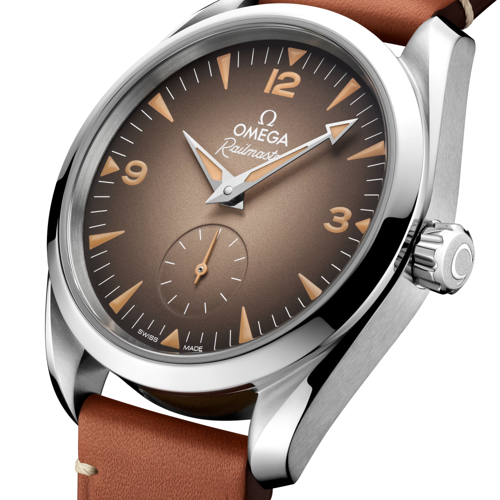 Omega - Seamaster Railmaster 38Mm - Acciaio - Pelle