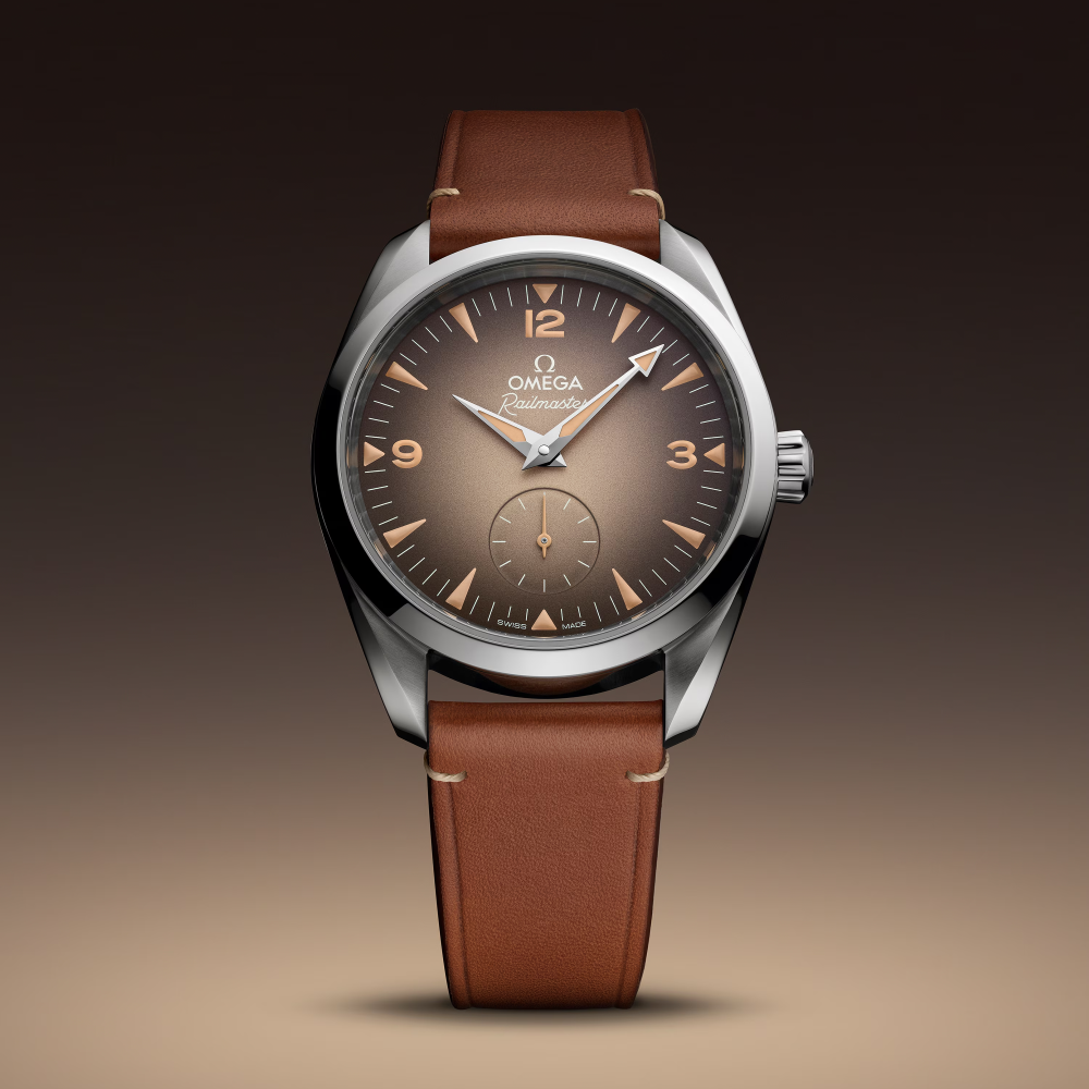 Omega - Seamaster Railmaster 38Mm - Acciaio - Pelle