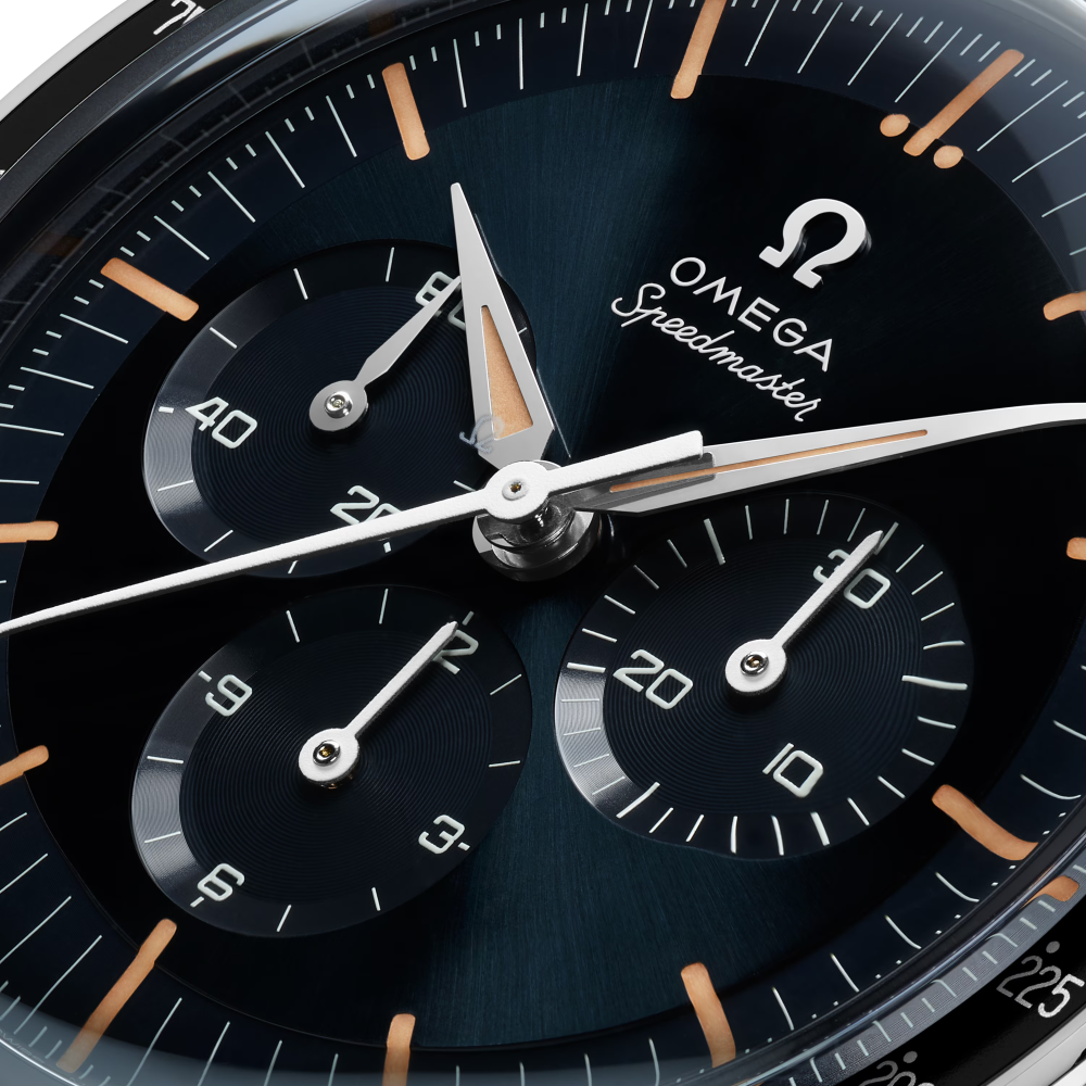 Omega - Speedmaster First Omega In Space - Acciaio - Pelle