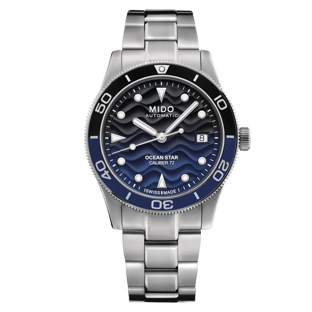 Mido - Ocean Star 39 - Acciaio Inossidabile - Quadrante Blu