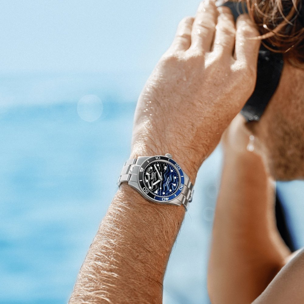 Mido - Ocean Star 39 - Acciaio Inossidabile - Quadrante Blu