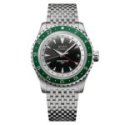 Mido - Ocean Star Gmt - Acciaio Inossidabile - Quadrante Nero