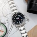 Mido - Ocean Star Gmt - Acciaio E Ceramica - Quadrante Nero