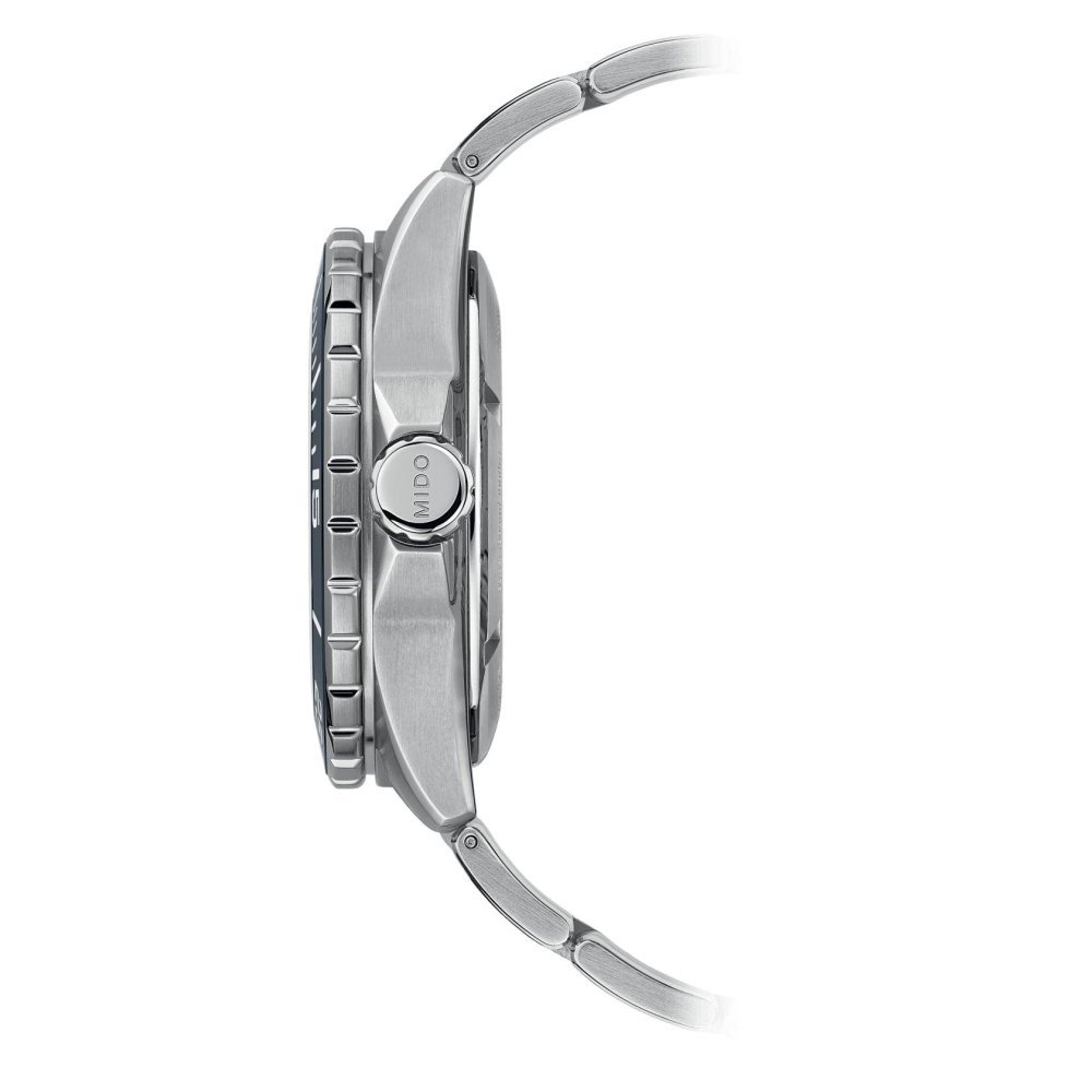 Mido - Ocean Star 600 Chronometer - Acciaio - Quadrante Blu