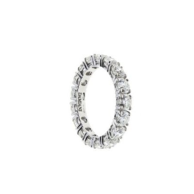 Damiani - Veretta Oro Bianco - Diamante Rotondo - Caratura 1.76
