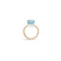 Pomellato - Anello Nudo Classic - Oro Rosa - Topazio Azzurro