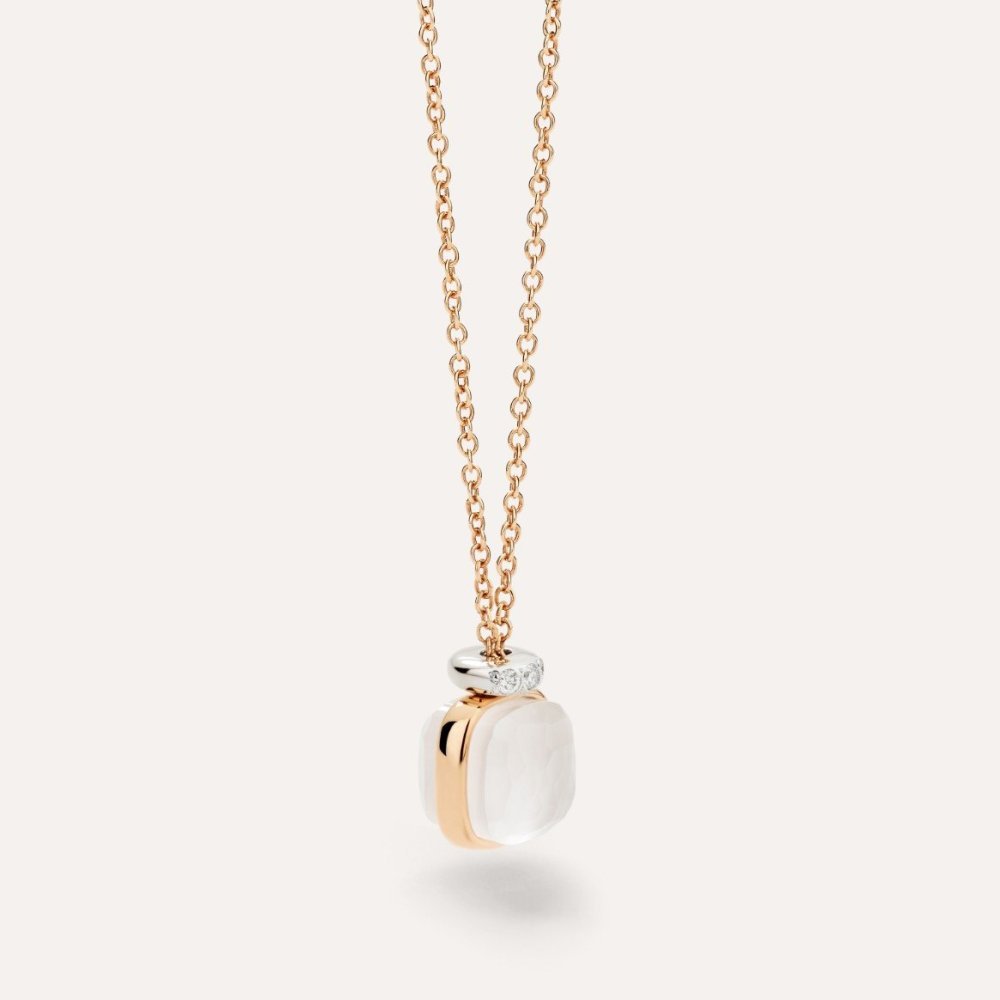 Pomellato - Collana Nudo Mini - Oro Rosa - Diamanti