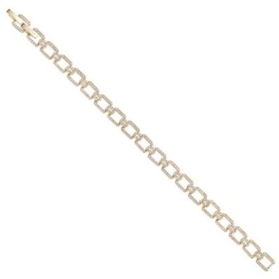 Ottaviani - Bracciale Placcato Oro - Cubic Zirconia - Lunghezza Regolabile