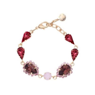 Ottaviani - Bracciale Dorato - Cristalli - Chiusura Moschettone