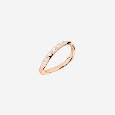 Dodo - Anello Essentials - Oro Rosa - Diamanti Bianchi