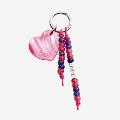 Dodo - Bag Charms Cuore - Bioresina - Plastica Riciclata