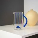 Wd Lifestyle - Caraffa In Vetro Borosilicato - 1.5L - Decoro Delfino