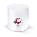 Wd Lifestyle - Bicchiere Coccinella - Vetro Borosilicato - Colorato