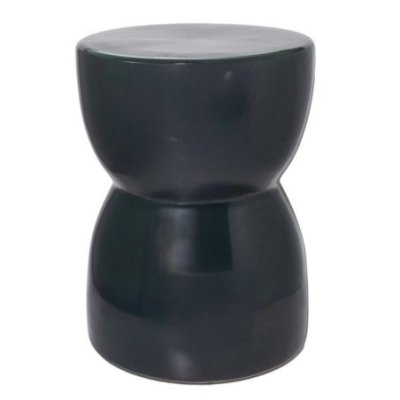 Wd Lifestyle - Sgabello Ceramica - Finitura Lucida - Antracite