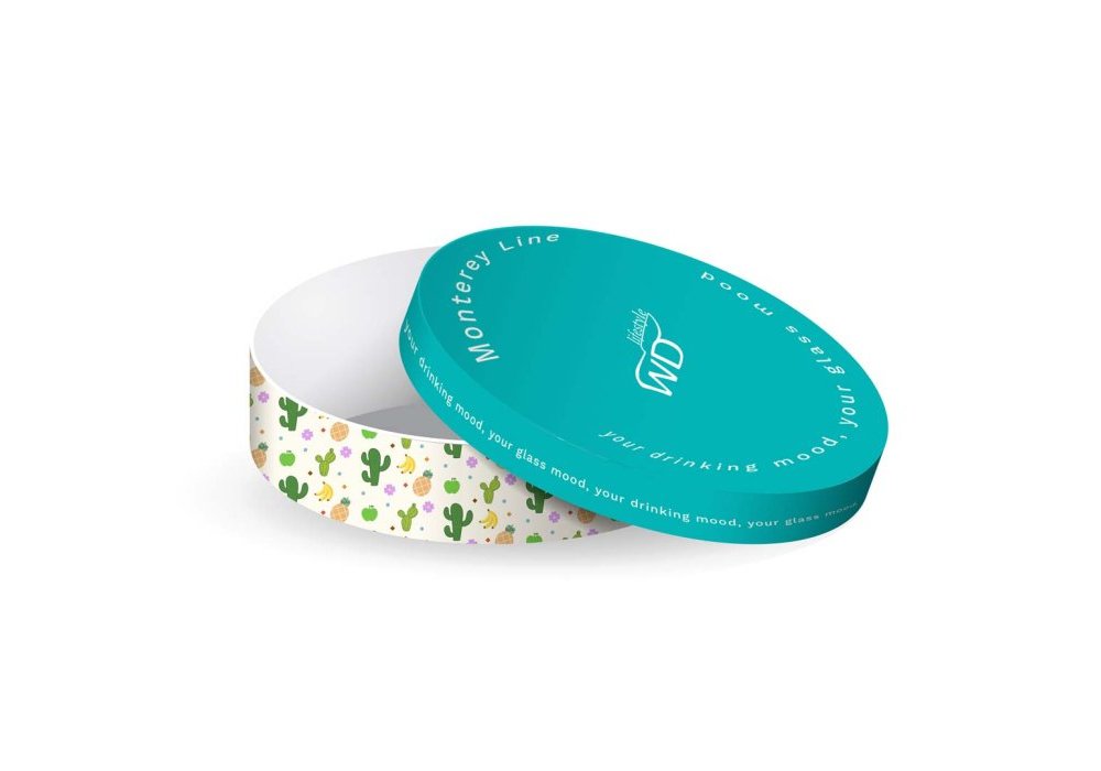 Wd Lifestyle - Set 4 Cucchiaini Da Caffè - Vetro Soffiato - Azzurro