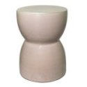 Wd Lifestyle - Sgabello Ceramica Lucida - Finitura Beige