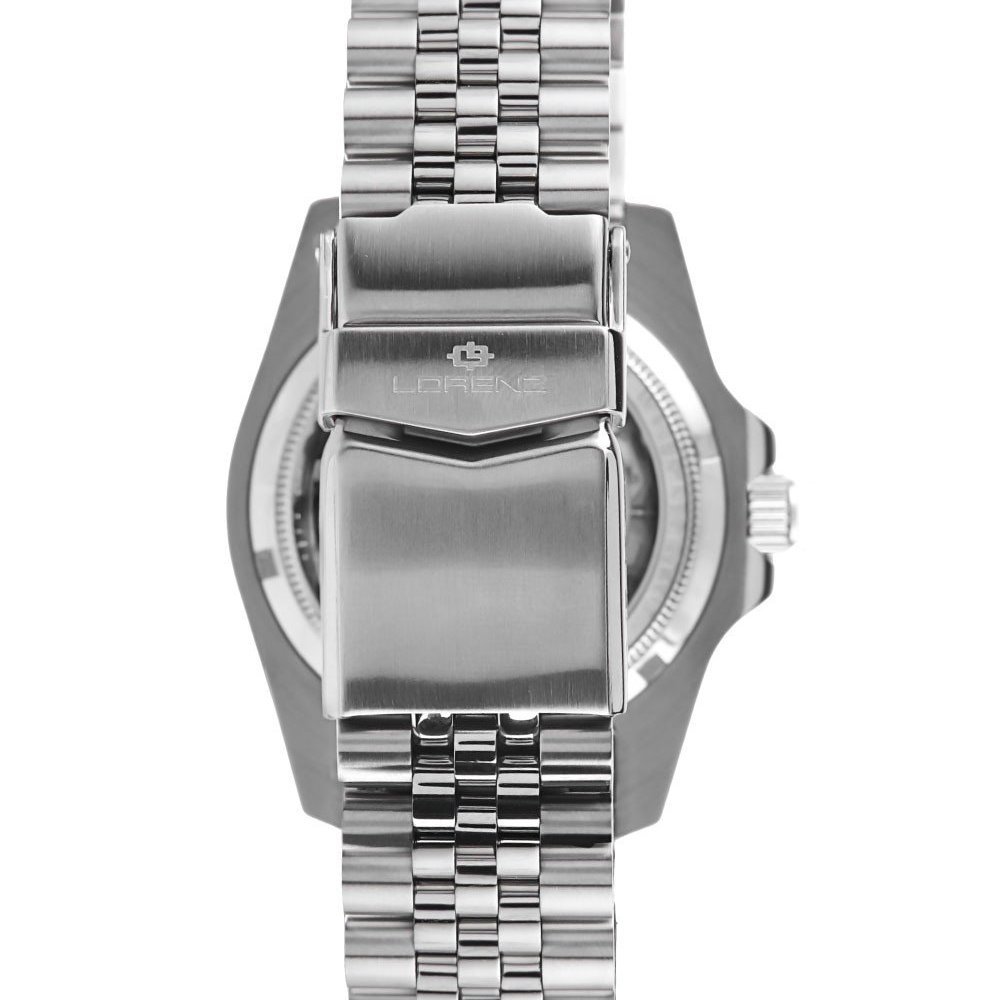 Lorenz - Gmt Special Edition - Acciaio - Quadrante Nero