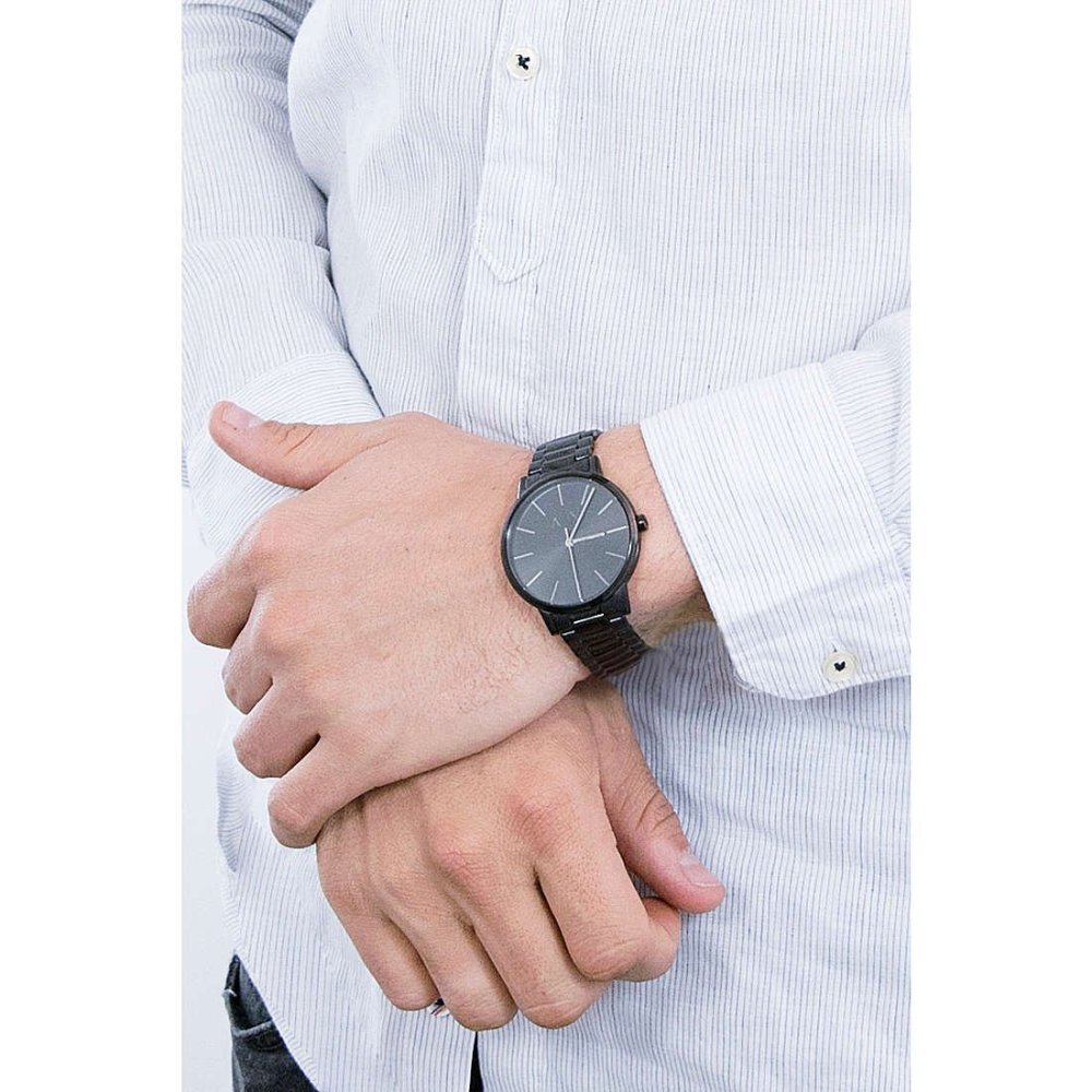 Armani Exchange - Cayde Ax2701 - Uomo - Acciaio - Quadrante Nero