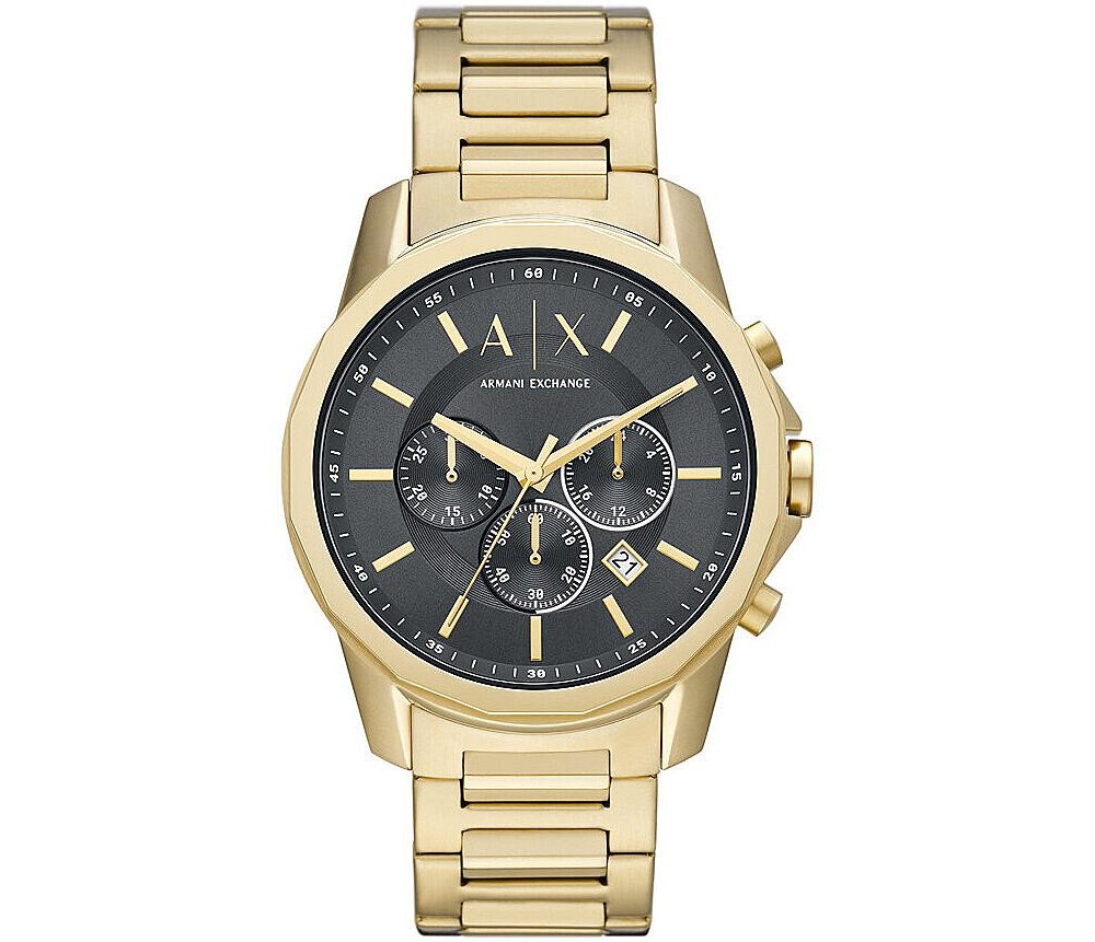 Armani Exchange - Orologio Ax1721 - Uomo - Acciaio - Quadrante Nero