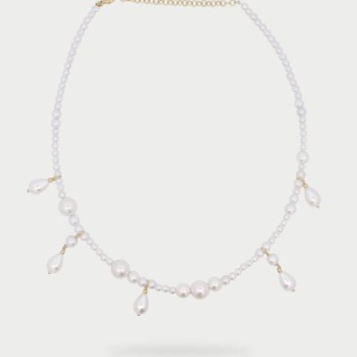 Rue Des Mille - Choker Seraphine - Argento 925 - Perle Di Madreperla