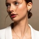 Rue Des Mille - Orecchino Pure Lotus - Argento 925 - Perle
