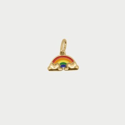 Rue Des Mille - Charm Arcobaleno - Argento 925 - Zirconi