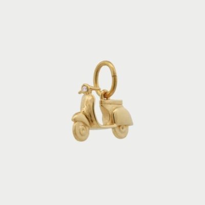 Rue Des Mille - Charm Vespa - Argento 925 - Zirconi