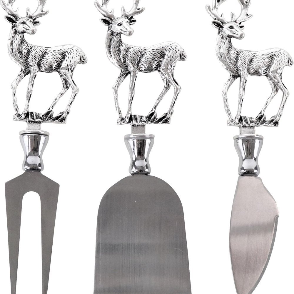 Coltelli Formaggio Waldtiere 3Pz