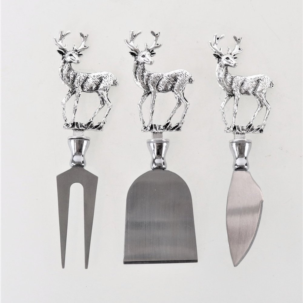 Coltelli Formaggio Waldtiere 3Pz