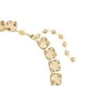 Swarovski - Collana Tennis Millenia - Cristalli Caramello - Placcato Oro