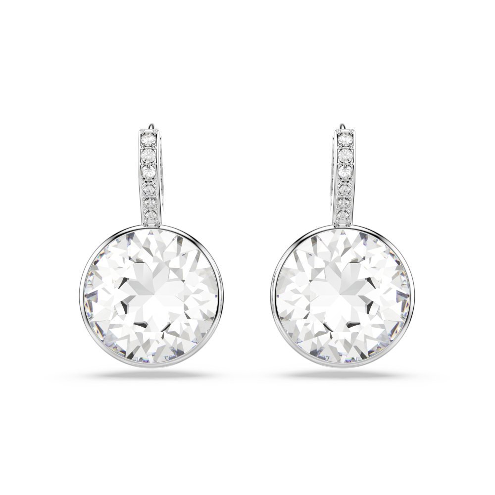 Swarovski - Orecchini Millenia - Cristalli Bianchi - Placcato Rodio