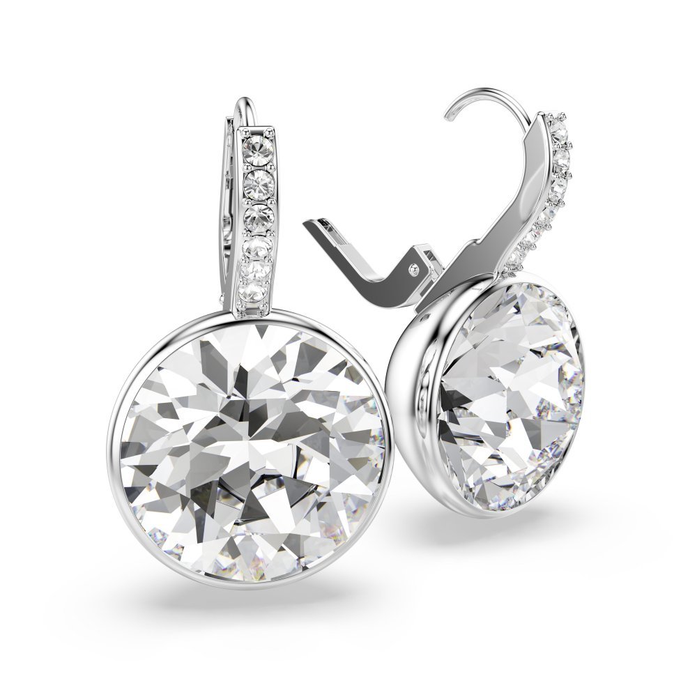 Swarovski - Orecchini Millenia - Cristalli Bianchi - Placcato Rodio