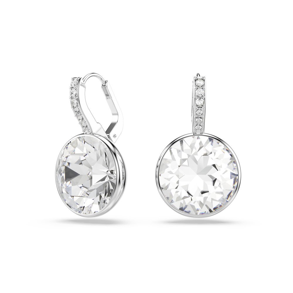 Swarovski - Orecchini Millenia - Cristalli Bianchi - Placcato Rodio