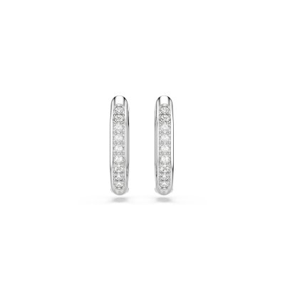 Swarovski - Orecchini Dextera Octagon - Placcati Rodio - Cristalli