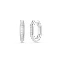Swarovski - Orecchini Dextera Octagon - Placcati Rodio - Cristalli