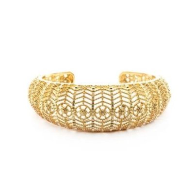 4Us Cesare Paciotti - Bracciale Rigido Filigrana - Argento - Donna
