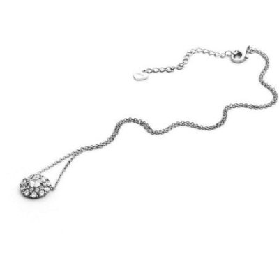 4Us Cesare Paciotti - Collana Donna - Argento - Zirconi