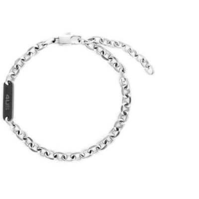 4Us Cesare Paciotti - Bracciale Acciaio - Uomo - Argento
