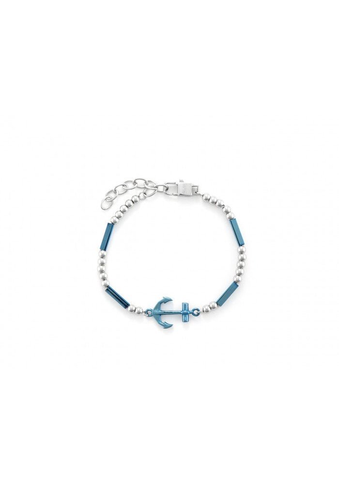 4Us Cesare Paciotti - Bracciale Ancora - Acciaio - Uomo