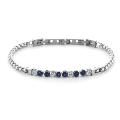 4Us Cesare Paciotti - Bracciale Tennis - Acciaio - Zirconi